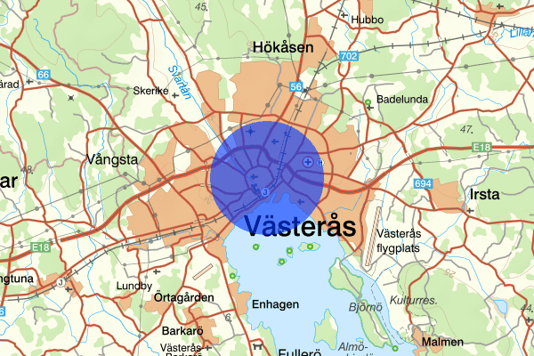 Östermalm 23 januari 00.14, Skottlossning, Västerås