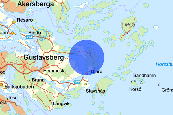 Vindö 23 januari 03.23, Brand, Värmdö