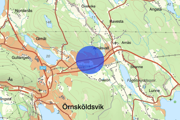 Arnäsvägen 23 januari 16.15, Trafikolycka, Örnsköldsvik