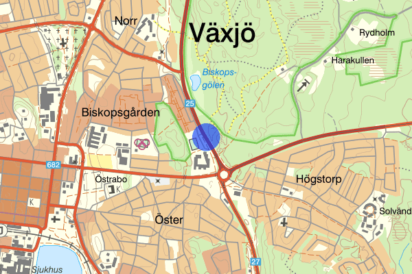 Österleden 25 januari 17.03, Trafikolycka, Växjö